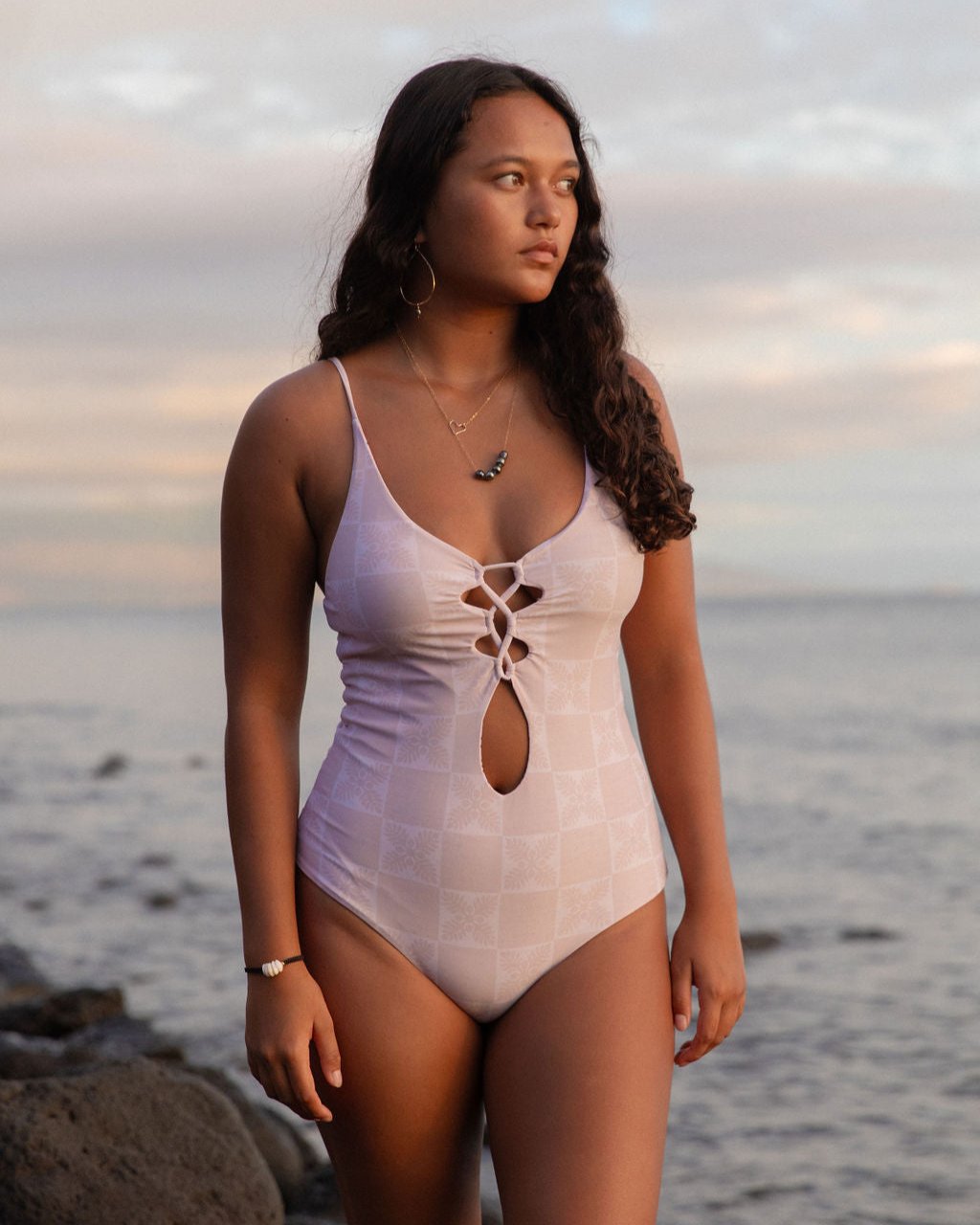 Amaya One-Piece Swimsuit in Signature 'Ulu