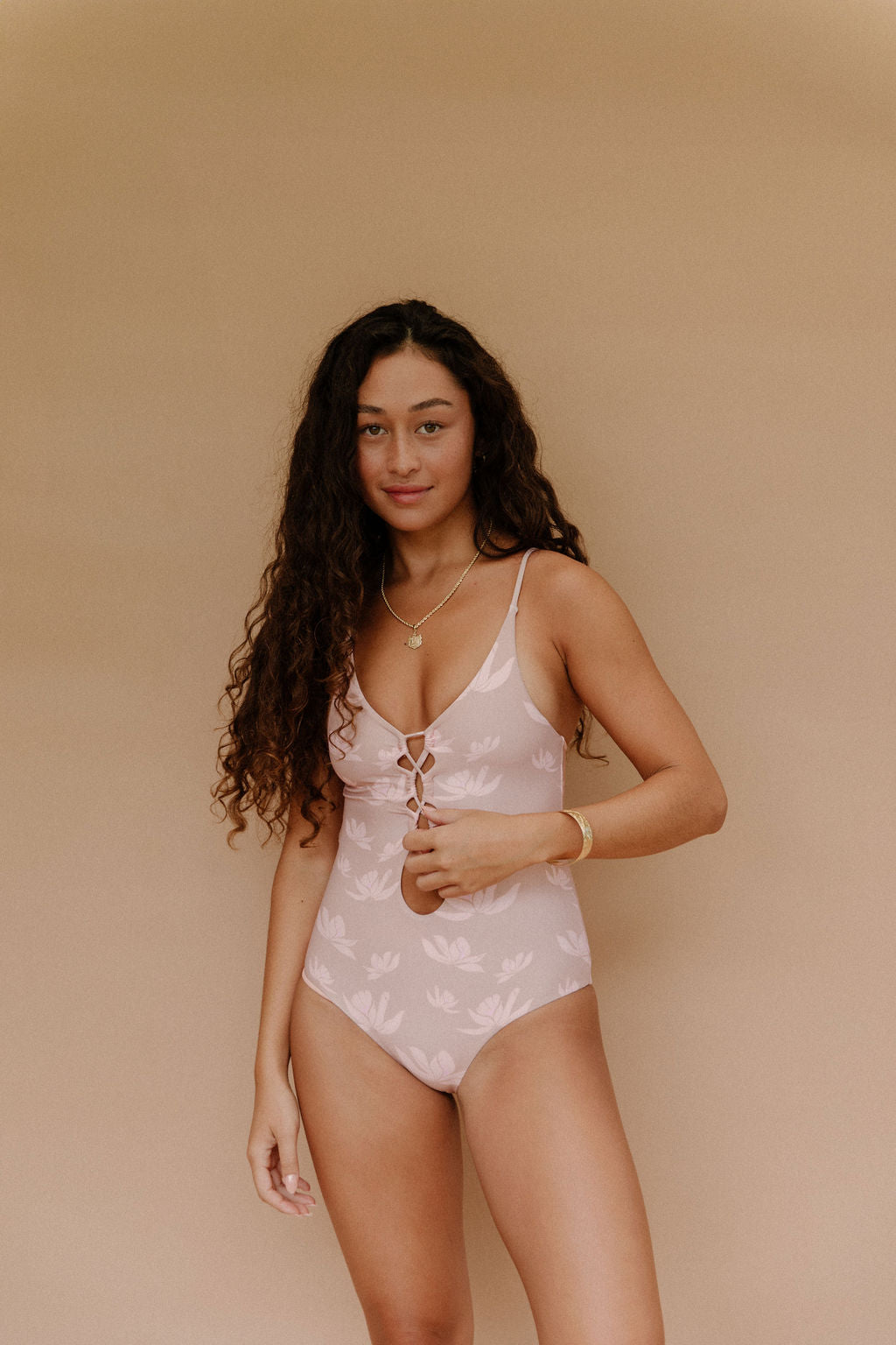 Amaya One-Piece Swimsuit in ‘Okika