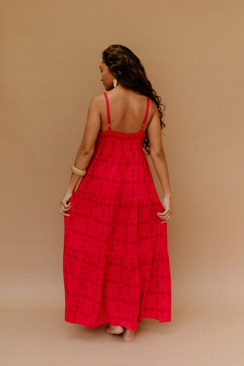'Ulu Kapa Kuiki in Destinee Maxi Dress