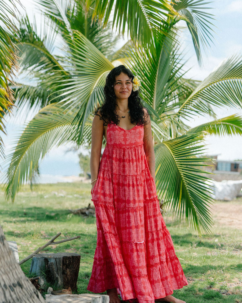 ‘Ulu Kapa Kuiki in Sofia Dress