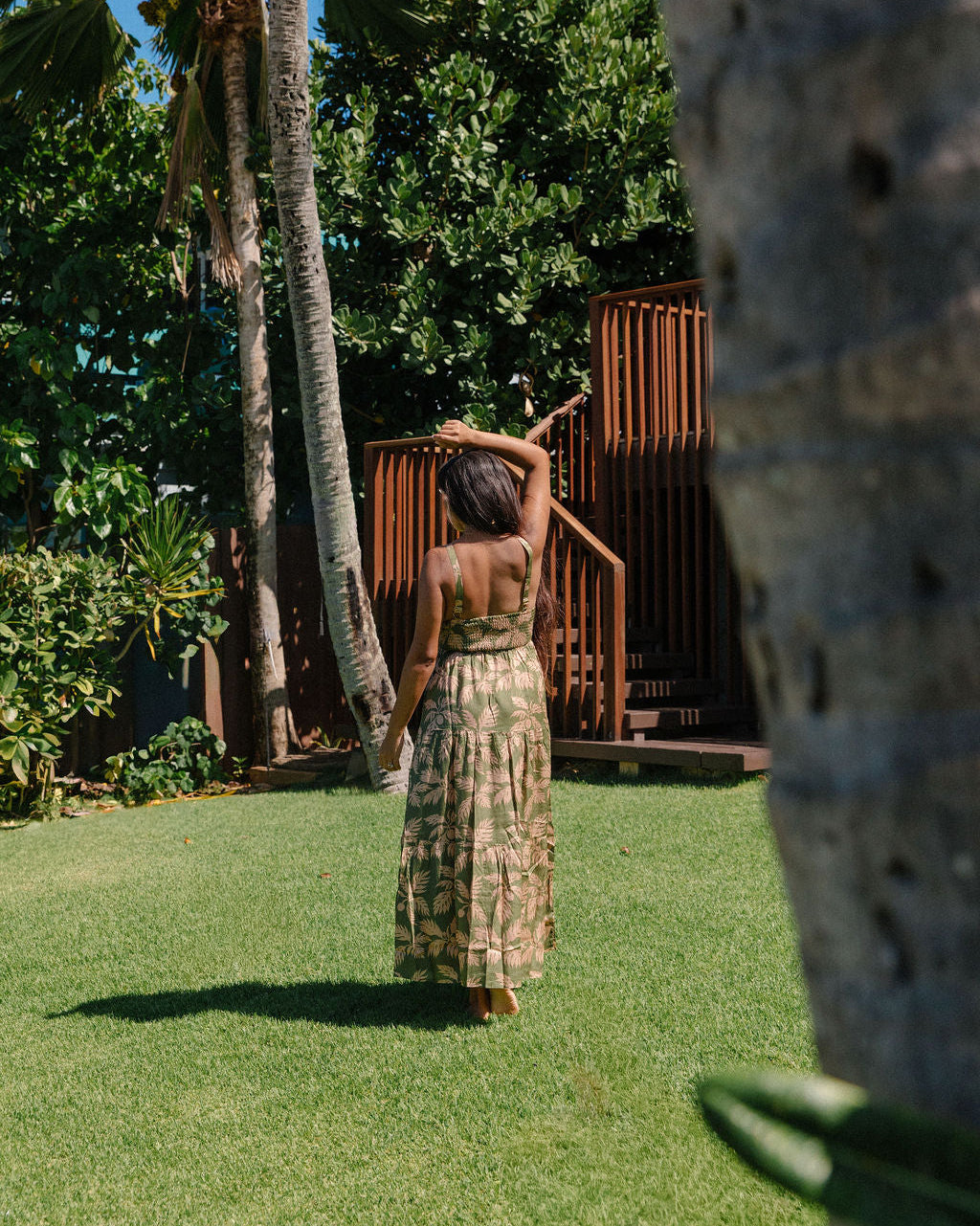 Malu ‘Ulu O Lele in Destinee Maxi Dress