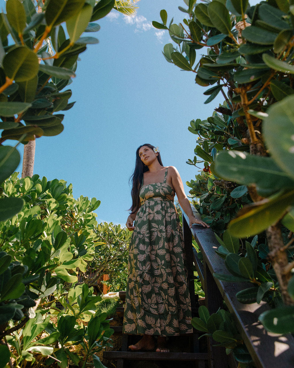 Malu ‘Ulu O Lele in Destinee Maxi Dress