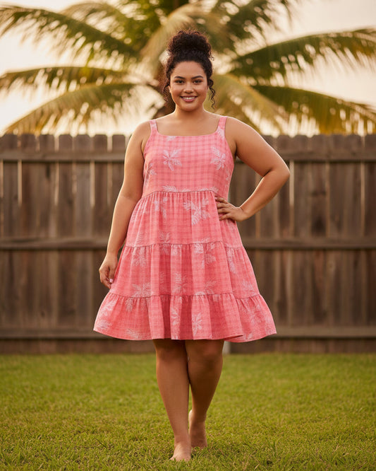 ‘Ulu Palaka Guava in Darlene Dress