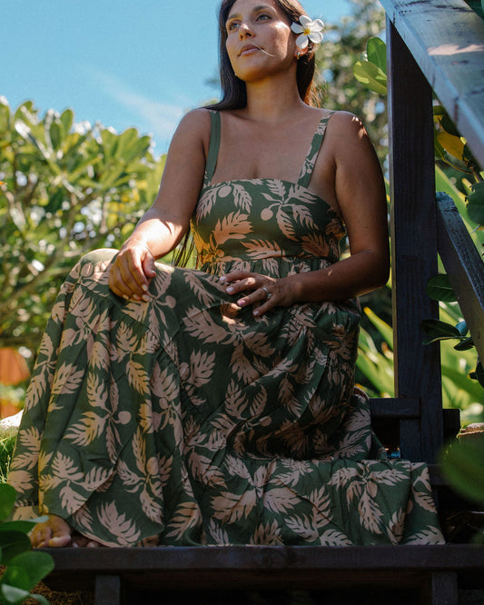 Malu ‘Ulu O Lele in Destinee Maxi Dress