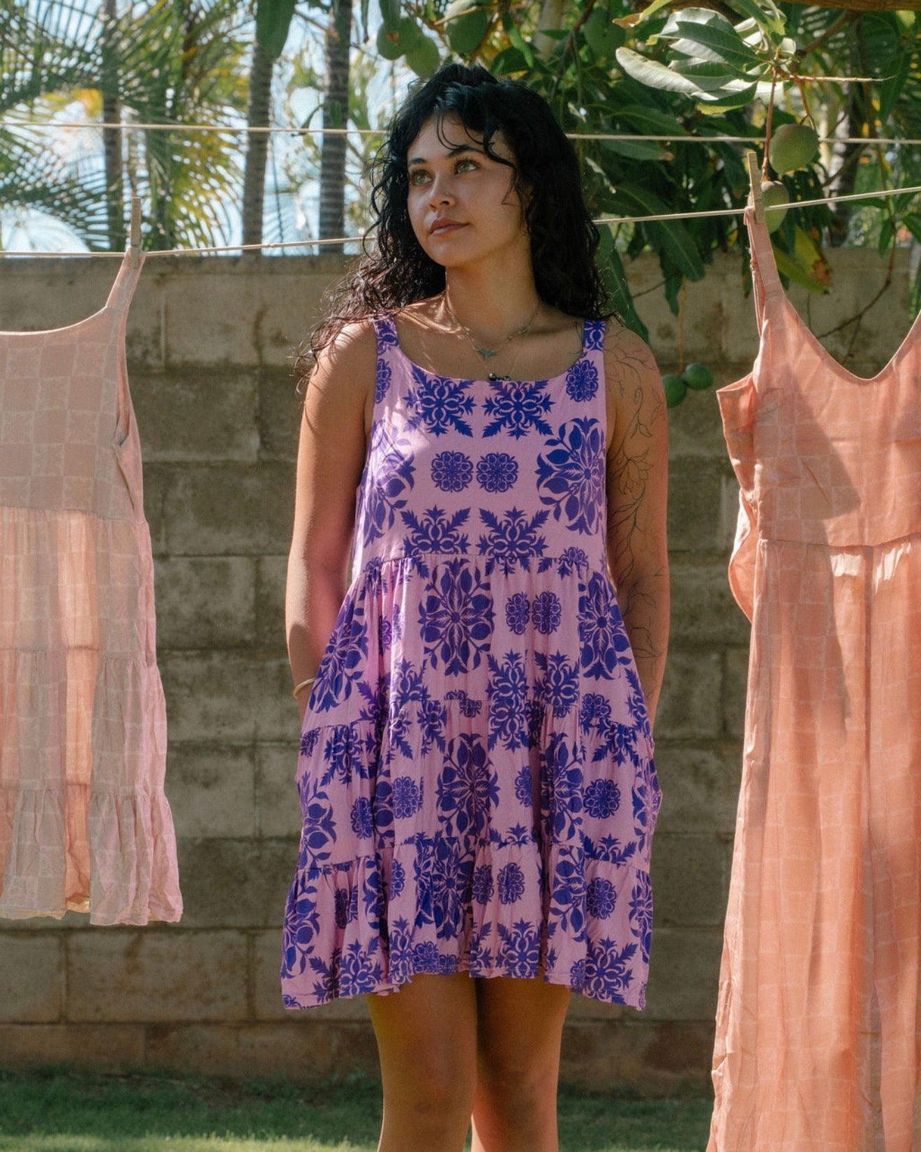 Lahaina Gold in Darlene Dress