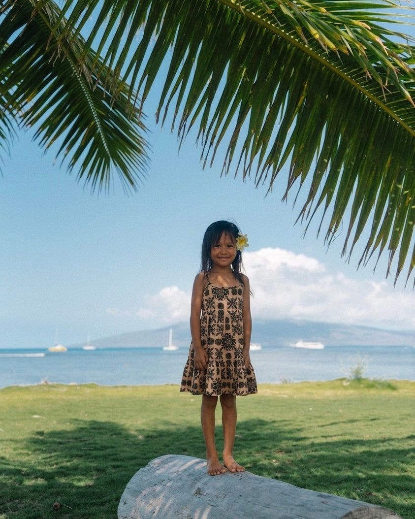 Lahaina Gold in Kaiya Dress