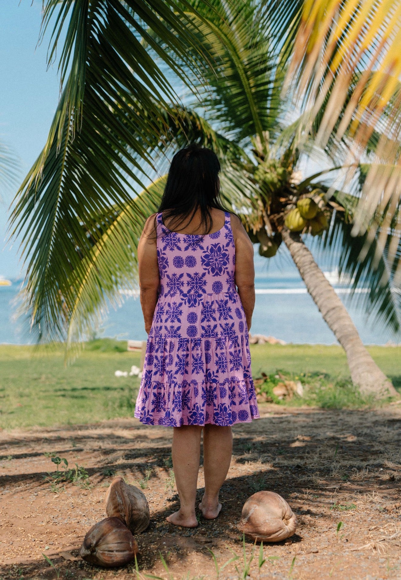 Lahaina Gold in Darlene Dress