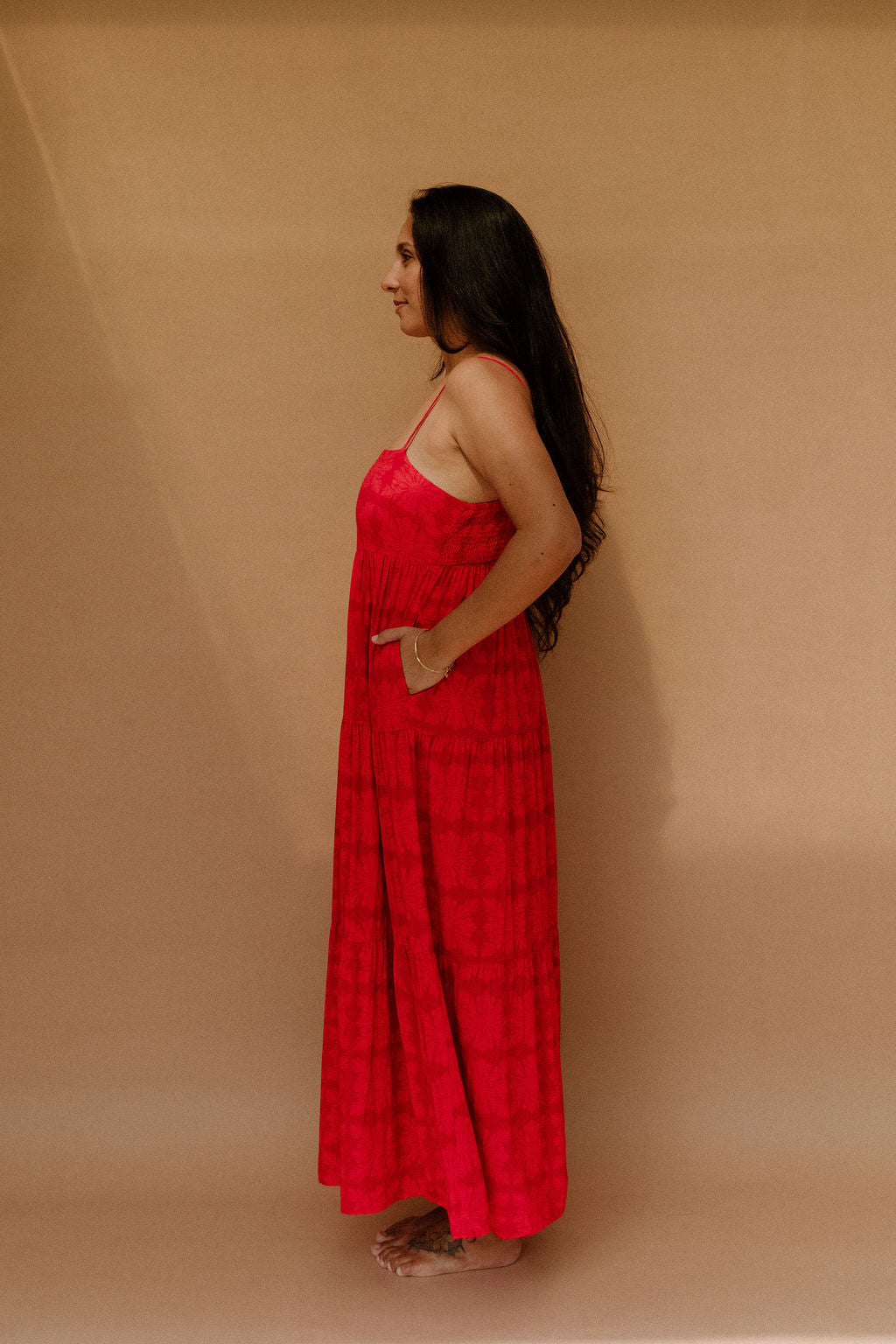 'Ulu Kapa Kuiki in Destinee Maxi Dress