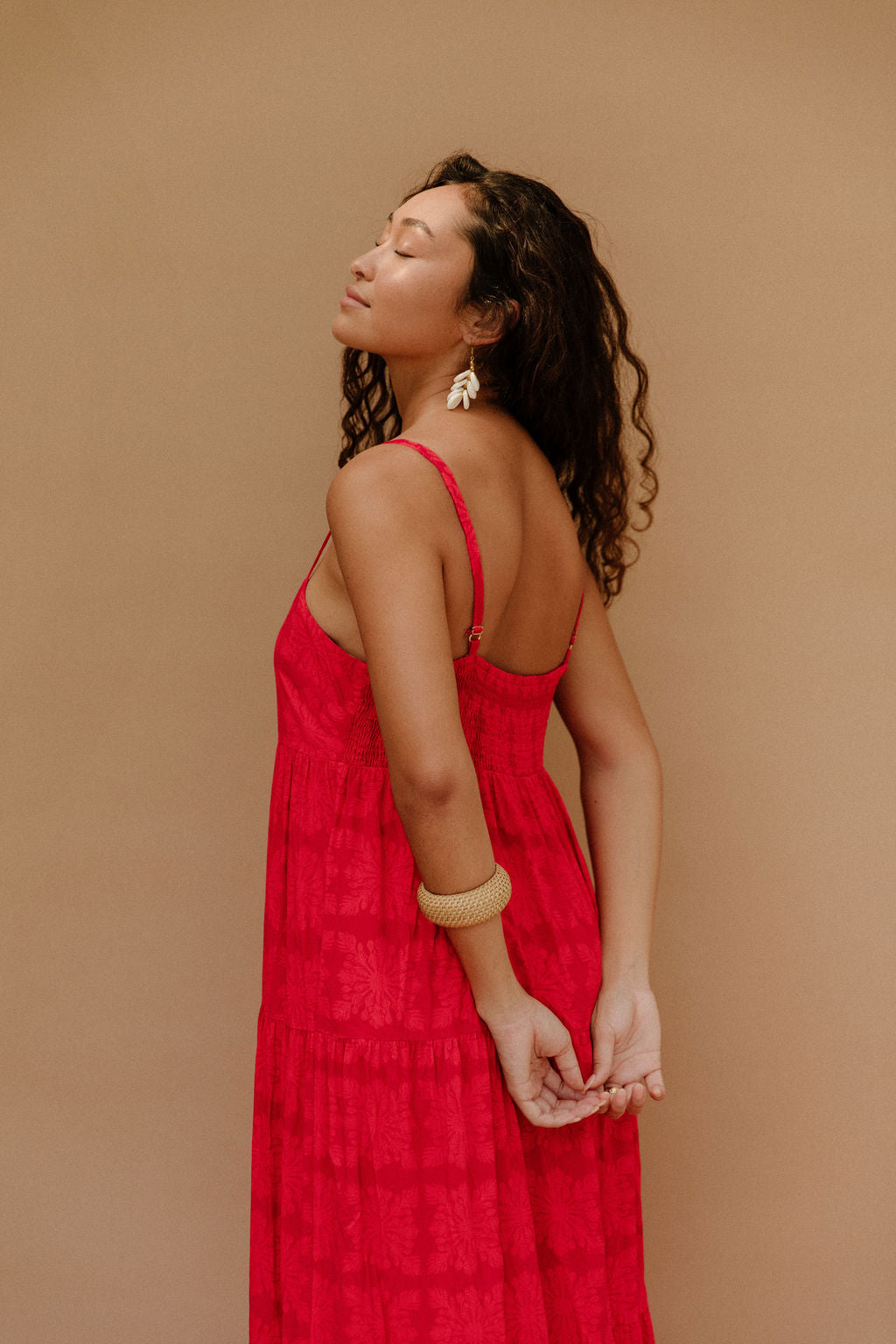 'Ulu Kapa Kuiki in Destinee Maxi Dress