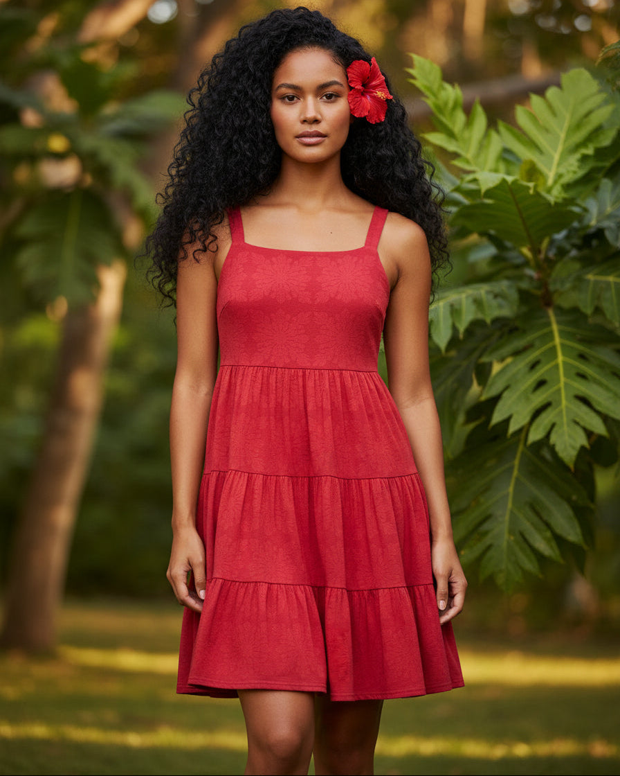 ‘Ulu Kapa Kuiki in Darlene Dress