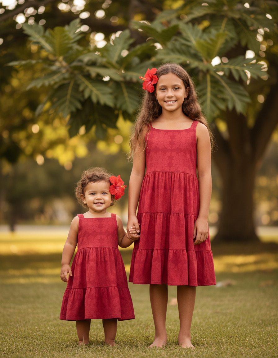 ‘Ulu Kapa Kuiki in Daydree Dress (Keiki)