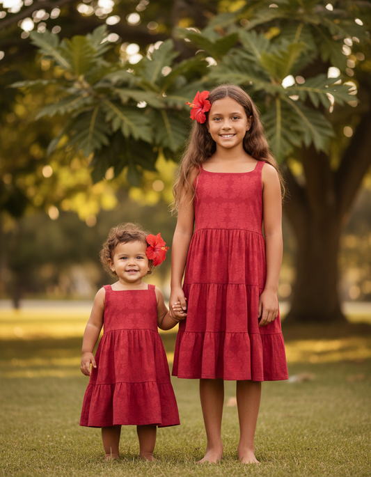 ‘Ulu Kapa Kuiki in Daydree Dress (Keiki)