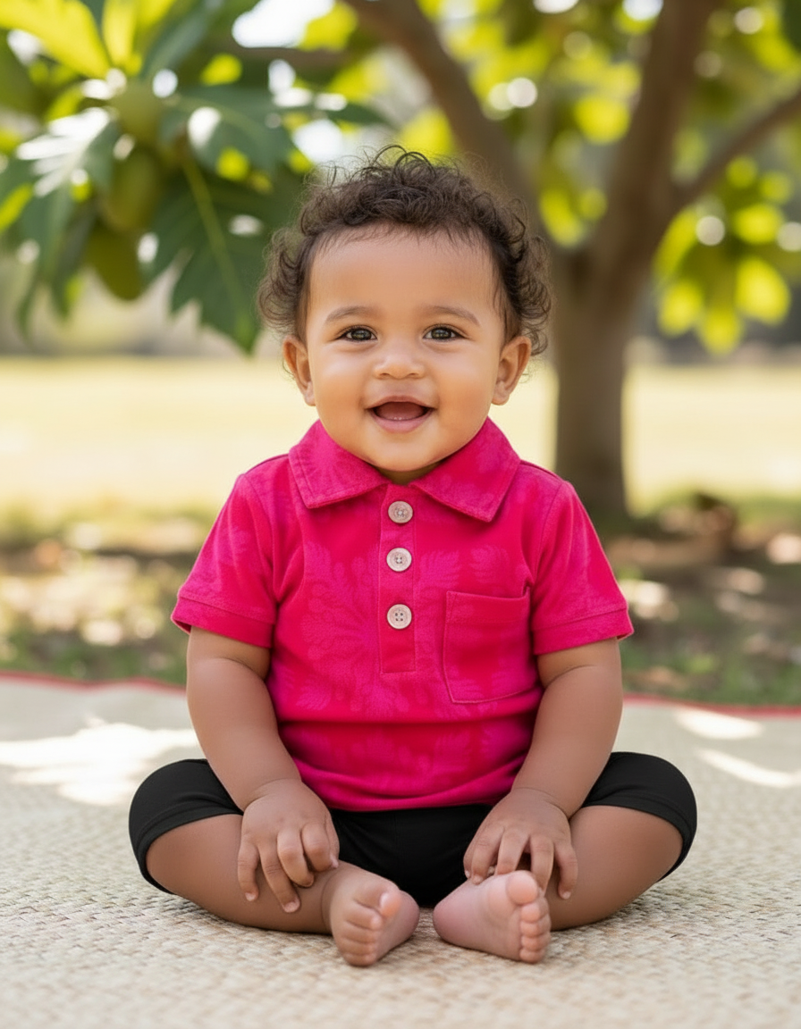 ‘Ulu Kapa Kuiki in Kalama Keiki Aloha Shirt